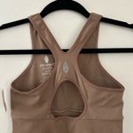 Free People NWT FP Movement  Every Single Time Runsie One Piece Brown XS/S Photo 4