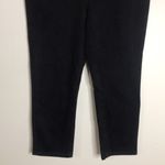 Soft Surroundings  ladies black cotton pants size medium Photo 2