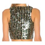 Tularosa Belinda Sequin Crop Top – Multi Women’s Size: Small Photo 1