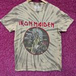 Iron Maiden Killers Tie Dye Rock Tshirt size Small Photo 0