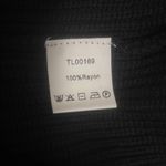 Black Ribbed knit long sleeve Sweater/Top Size XL Photo 9