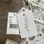In Bloom Ivory Lace Bridal High LegTeddy Bodysuit Size Small Photo 12