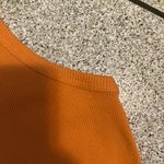 Pact Favorite Rib Racerback Tank Ribbed Midi Dress in Tangerine Orange Size XXL Photo 5