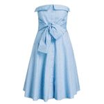 Claudie Pierlot Rina Corseted Dress Sz. 36 (US S) Blue Photo 1