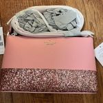 Kate Spade New York Flash Pink Crossbody Sparkled Glitter Leather Bag Chic NWT Photo 1