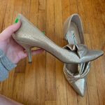 Nina Shoes Sparkly Gold High Heels Photo 1