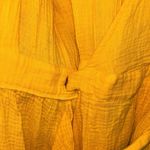 Marine layer Womens Size S Valencia Wrap Dress Yellow Photo 5