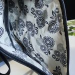 MKF Black Faux Leather Large Tote and Crossbody Bag Set Gold Photo 10