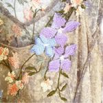 Sundance Embroidered Mesh Midi Dress Beige Size S Photo 10