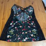 Victoria's Secret  baby doll Multicolor Floral Lace Dress Photo 3