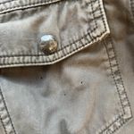 Aritzia Talula Trooper Utility Jacket Olive Army Green Hood Pockets Cinch XXXS Photo 2