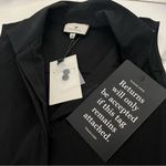 Tuckernuck  Black Sleeveless Charlie Dress Stand Up Collar Pockets Size XS NEW Photo 4