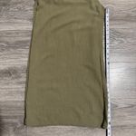 ANRABESS Olive Green Linen Blend Boho Loose Wide Leg Jumpsuit Overalls Women M Size M Photo 12