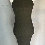 Prologue  Olive Green Midi Dress Photo 0
