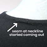 Vintage Clio Black Embroidered Cardigan Button Front Knit Sweater Small Photo 8