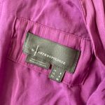 Anthropologie  Vibrant Mini Dress Purple Lavender Flutter‎ Sleeve Cut Out Size 4 Photo 3