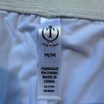 Tee Time Skort Blue Floral Pleated Athletic Printed Golf Tennis Mini Size Medium Photo 1