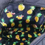 Vera Bradley  Pineapple Mini Backpack Navy Yellow Photo 2