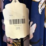 Altar'd State  Navy & Pink Floral Oversized Blousy Top Photo 6