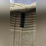 DKNY Beige Plaid Button-Front Belted Trench Coat Size L New With Tags Photo 5