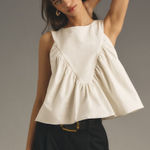 Anthropologie Mare  Mare Shirred Swing Tank Photo 0