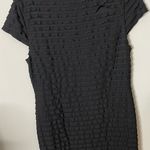 Banana Republic  Textured Dress Black Women's Small Excellent Condition Photo 3