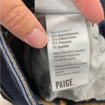 Paige Verdugo Ultra Skinny Low Rise Jeans Women’s 26 Dark Wash Blue Denim Photo 8