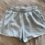 Champion Grey Cut Off Fleece Sweat Pant Shorts Photo 0