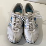 Nike  Air Women’s Golf Shoes size 7 White With Blue Stripes Photo 2