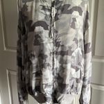 DKNY Camouflage Pure 2015 Silk Bomber Jacket Almost Vintage Photo 8
