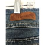 Wallflower Women's Juniors Blue Capri Jeans Zip Button Size 9 Photo 9