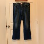 Lucky Brand  Sweet Mid-Rise Boot Cut Dark Blue Jeans.     Size-14 Photo 3