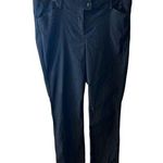 Lane Bryant Women’s Plus Size 18 Pants Black Straight Leg Zipper Button Pockets Photo 0