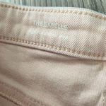 AG Adriano Goldschmied Isabelle High Rise Straight Crop Jeans | Pale Pink | 28 Photo 6