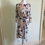 Haute Hippie  Floral Long Sleeve Dress Photo 2