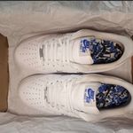 Nike Women's Air Force 1 07 LX White Hyper Royal Black Shoes CT1990-100 Size 6. Good used condition. See pictures ask questions and make an offer! Photo 5