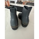 Bandolino  Knit Dark Gray Wedge Ankle Booties Women's 8.5 Photo 5