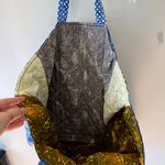 Handmade Tote Eco Friendly Reusable Colorful Sailboat Grocery Beach Bag Large Photo 3