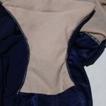 Longitude One Piece Swimsuit-Size 8 Tall-Shelf Bra-Gold Buttons-Stars-Union Made Photo 7