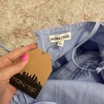 Main Strip  Light Blue Dress with White Accents Photo 1