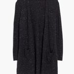 Madewell Donegal Kent Cardigan Sweater in Coziest Yarn in Dark Gray Size Medium Photo 0