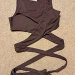 Princess Polly  Brown Top Photo 0