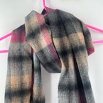 HIGHLAND HOUSE Scarf 5% Cashmere 95% Lambswool Plaid NWT Touch of Cashmere Gray Photo 7