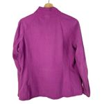 The North Face  Purple Quarter Zip Pullover Fleece Sweatshirt M Photo 1