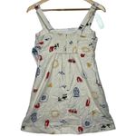 Abercrombie & Fitch NEW  Cream Linen Strappy Sundress Mini Dress Womens Size S Photo 1