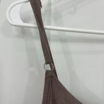 Michael Stars  Large Brown Jersey Lena Drape Midi Tank Dress Photo 10