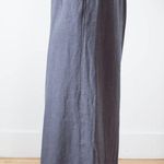 CP Shades  Cropped Wendy Pant In Carbon Hemp Linen Womens Medium Gray Photo 1