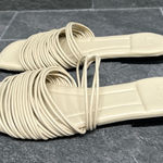 Marc Fisher Maddie Ivory Cream Slip On Slides Photo 0