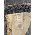 Good American  Women Jeans Blue 90s Ripped Slim Fit Straight Denim High Rise 6/28 Photo 4