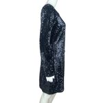 Loft Dress Womens Sheath Black All Over Sequins LBD Party Night Out Size 4 Photo 1